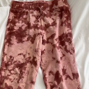 Tie dye sweatpants. NWOT